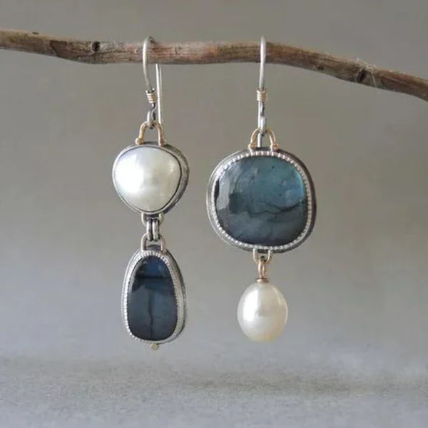 Brincos Vintage Celestial | Ouro Branco