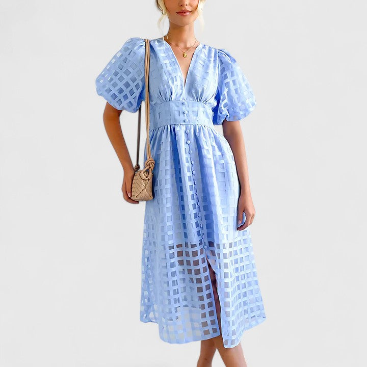 Elanqi | Vestido Midi Elegante