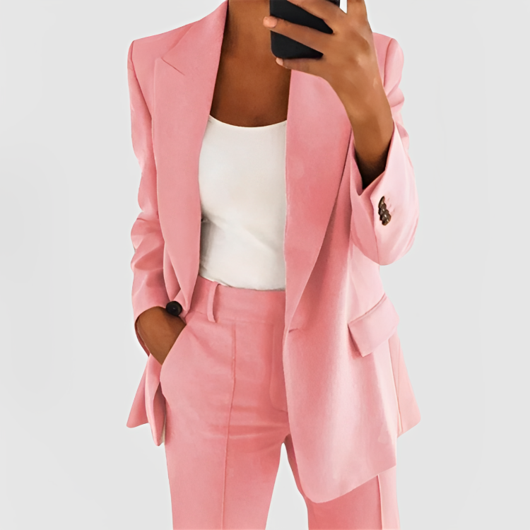 Luna™ - Conjunto de Blazer Elegante, Refinado e Chique