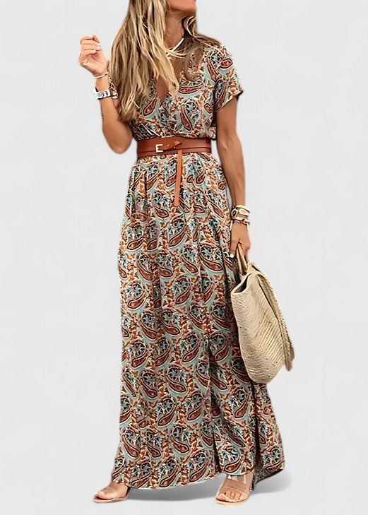 Lorraine | Vestido Longo Boho Estiloso