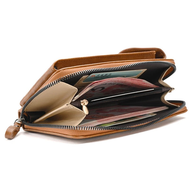 LIZZY™ | Bolsa Elegante e Prática Feita de Couro Ecológico Premium