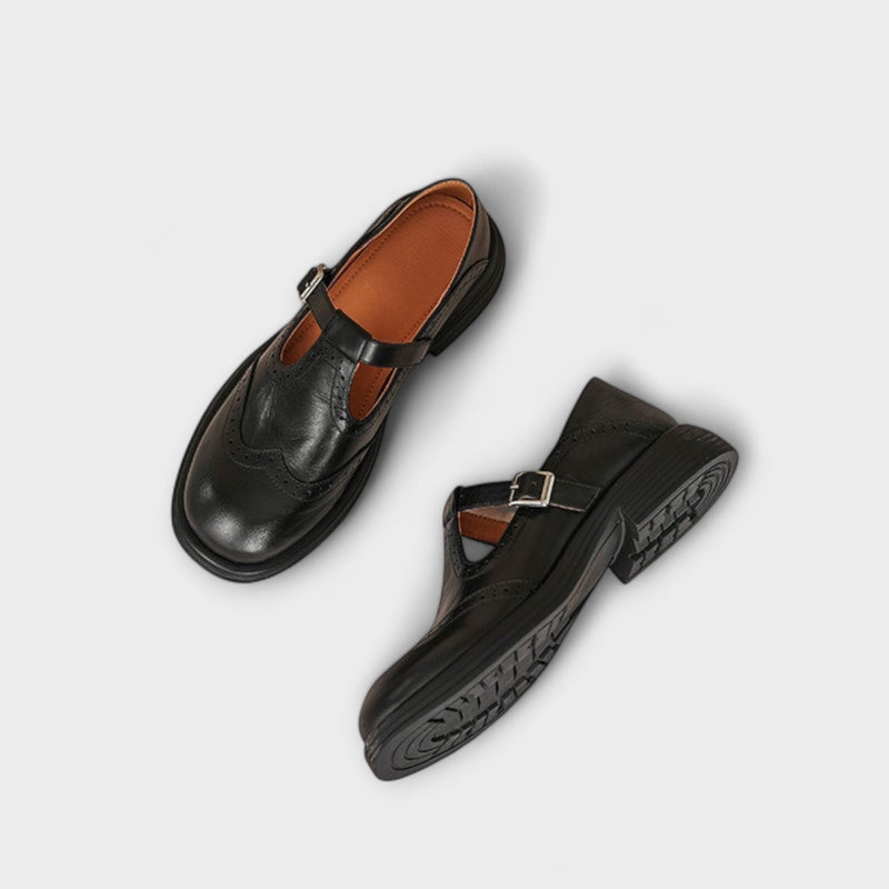 Sapatos de Couro Confortáveis