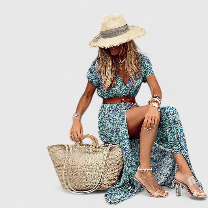 Lorraine | Vestido Longo Boho Estiloso