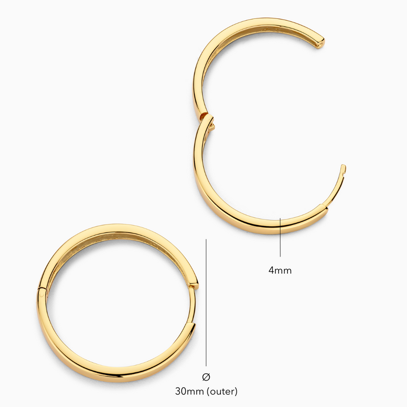 Argolas Statement Gia | Ouro