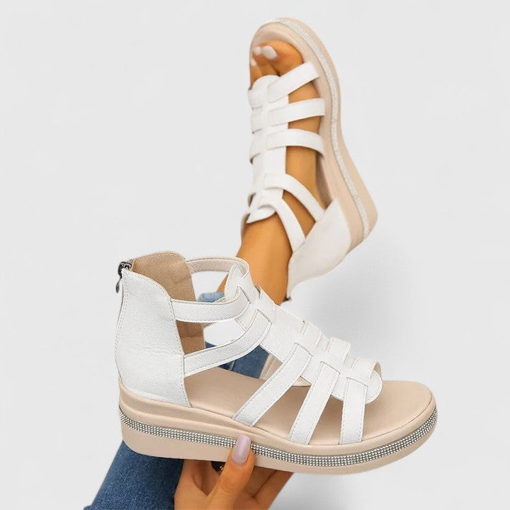 Kendall | Sandálias Ortopédicas com Strass