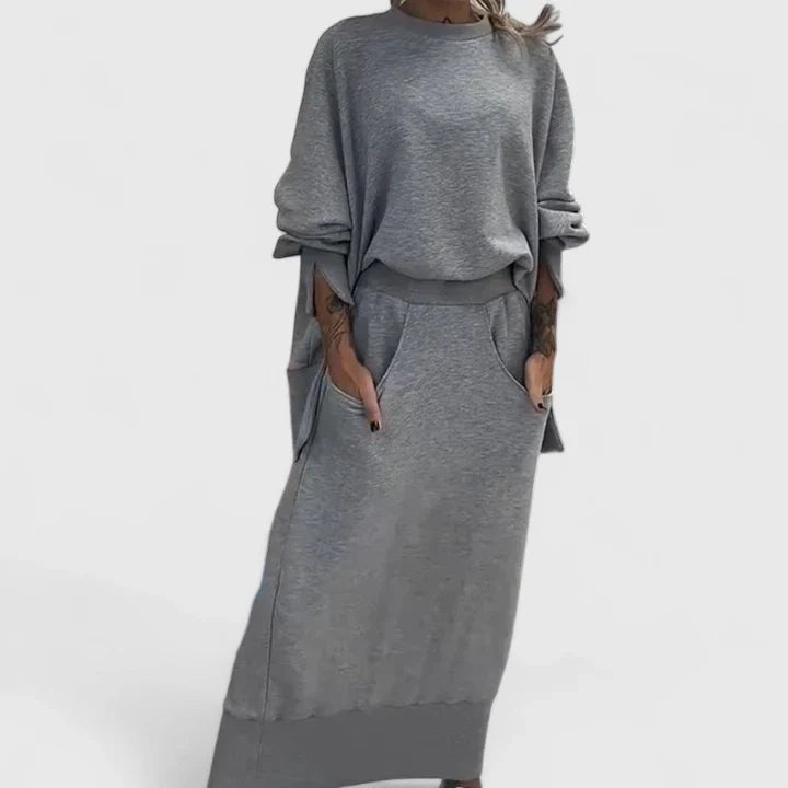 Olivanne | Conjunto Elegante de Duas Peças