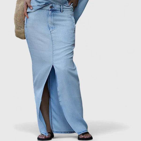 Averlynn | Conjunto Elegante de Saia Longa