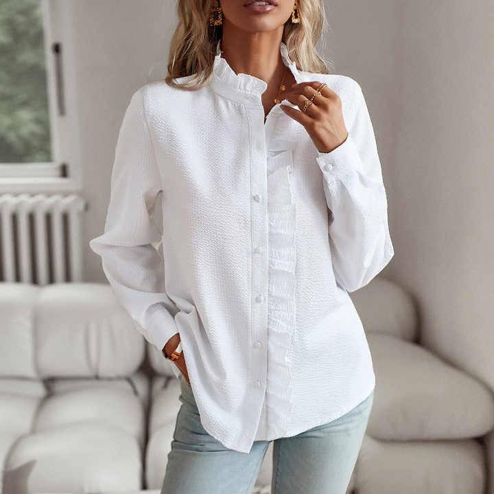 SHERIEL - BLUSA ELEGANTE E CONFORTÁVEL